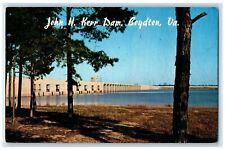 1963 John H. Kerr Dam Lake River From Forest View Boydton Virginia VA Postcard picture