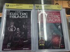 The Electric Black #1 Comics Pair (Signed and Graded Comics) Graded at 9.8 each picture