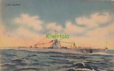 Postcard Ship USS Dolphin picture