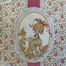 Vtg Holly Hobbie Puddin Gift Wrap Artfaire All Occasion Nos picture