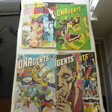 7 Eclipse Comics DNAgents Issues - 3 New & Sealed - 4 In Very Good Condition picture