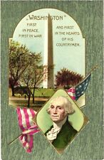 Washington, First In Peace, First In War, And First In The Hearts Postcard picture