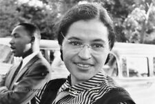 Historic Rosa Parks PHOTO Black Civil Rights Hero Bus Boycott Martin Luther King picture