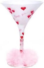 Lolita Love My Martini Glass “I Love You” Hand-Painted RETIRED Collectable NIB picture