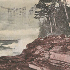 Antique 1906 Oak Ledge Burlington Vermont Postcard Private Mailing Card picture