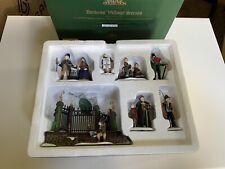 Dept 56 A Christmas Carol Reading By Charles Dickens 20486 of 42,500 Village 7pc picture