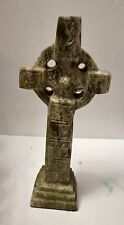Celtic Cross Marble Sculpture Ireland Connemara Marble By GIRARD Free Standing picture