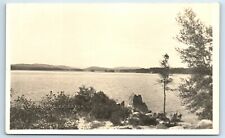 Postcard Highland Lake, Bridgton ME RPPC J95 picture
