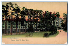 1908 College Arms De Land Florida FL Watertown NY Antique Posted Postcard picture