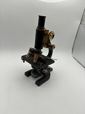 Vintage Spencer Buffalo Microscope In Wooden Case. Museum Quality Piece. picture