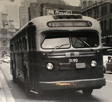 1970s Southeastern Pennsylvania SEPTA Bus #3190 Route 17 Front Market B&W Photo picture