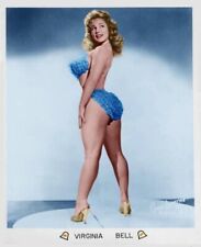 Burlesque Model VIRGINIA BELL Pin up Picture Poster Photo 13x19 picture