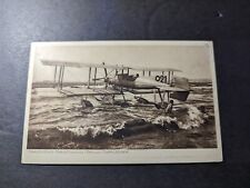 Mint Germany Aviation RPPC Postcard French Naval Aaircraft Breguet Biplane picture