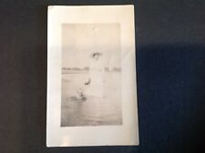 AZO Real Photo Postcard Woman and Child in Water - Unused picture