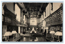 c1940's Reading Room View, The Folger Shakespeare Library Washington Postcard picture