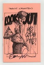 Bernie Wrightson Look Out He's Got an Axe Sketchbook #1 VF/NM 9.0 2005 picture