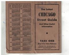 Vintage 1949/50 New Milwaukee Street Guide pocket size medical advise picture