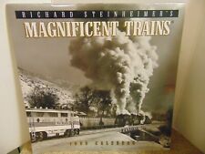 Magnificent Trains 1995 Calendar Richard Steinheimer’s 12 Great Photos Brand New picture