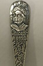 Chicago 1892-3 World’s Fair Vintage Souvenir Spoon Collectible picture