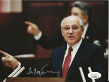 Mikhail Gorbachev REAL SIGNED 6x8