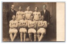 RPPC Arlington High School Basketball Team 1910-11 Champions St Paul MN Postcard picture