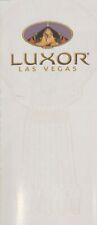 LUXOR Hotel Las Vegas Vintage Brochure, 1998 4 Fold Full Color picture