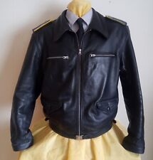 WW2 German air force Leather Jacket - Luftwaffe pilot jacket - Size L - Repro picture