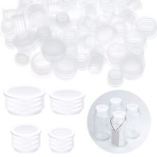 80 Pcs Round Plastic Salt and Shaker Plug Replacement Pepper Shakers Stoppers picture