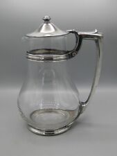 Antique 20's San Diego Cuyamaca Club Social Bar Restaurant Silver Plate Pitcher picture