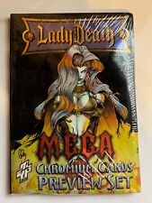 Lady Death MEGA Chromium Cards Preview Set by Chaos Comics picture