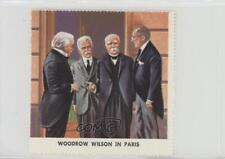 1962 Golden Stamps Presidents Stamps Woodrow Wilson in Paris #WWIP 0w6 picture