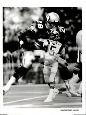 BR29 1985 Orig Photo CURT WARNER DIETER BROCK Seattle Seahawks Los Angeles Rams picture
