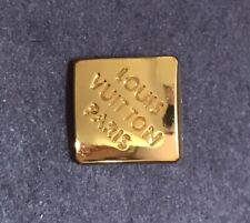 1 Gold Louis Vuitton Shank Button, 10mm Designer picture
