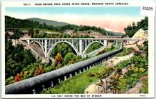 Postcard - High Bridge over Green River Gorge, Western North Carolina picture