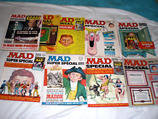 VTG. MAD SPECIAL MAGAZINES 1970'S LOT OF 9 picture