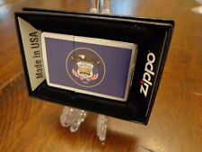 UTAH STATE FLAG SERIES ZIPPO LIGHTER MINT IN BOX picture