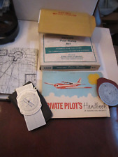 LARGE LOT OF PILOT'S FLYING MANUALS BOOKLETS AND EQUIPMENT  RH-3 picture