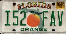 Vintage 2006 FLORIDA License Plate - Crafting Birthday MANCAVE slf picture