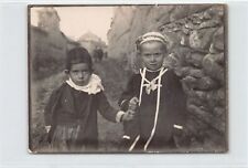 Macedonia - Macedonian children - PHOTOGRAPH Size 12 cm. X 8.5 cm World War One picture