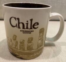 2014 Starbucks CHILE Global Icon  Collection Coffee Mug 2011 Easter Island picture