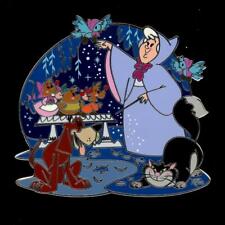 Supporting Cast Cinderella Fairy Godmother Gus Jaq Bruno Lucifer Disney Pin picture