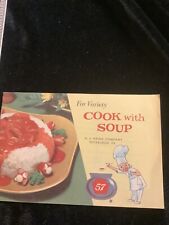 L565🌟Vintage 1940s HEINZ 57- ForVariety Cook With SOUP Booklet picture
