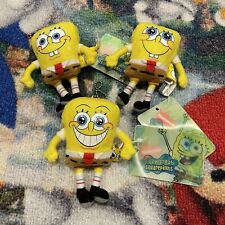 SpongeBob SquarePants Mascot Plush Toy Lot Of 3 China RARE 2006 3” New picture