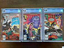 WILLOW #1-3 Complete Set (1988) CGC 9.8, 9.6, and 9.8~White Pages, Graded 10/23. picture