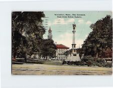 Postcard The Common View from Salem Square Worcester Massachusetts USA picture