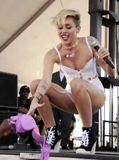 MILEY CYRUS - SQUATTING  picture