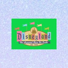 Very Cool Modern Postcard - Disneyland Logo Postcard - Mickey Mouse picture