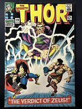 The Mighty Thor #129 Vintage Marvel Comics Silver Age 1st Print 1966 Good/VG *A2 picture