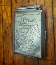 Duetschland-Germany & UNITED STATES WW2 Crigarette Case Antique Vintage Collect picture
