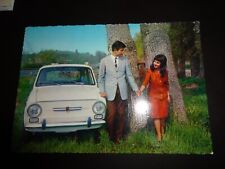 Fiat 500 Italian Postcard 1971 picture